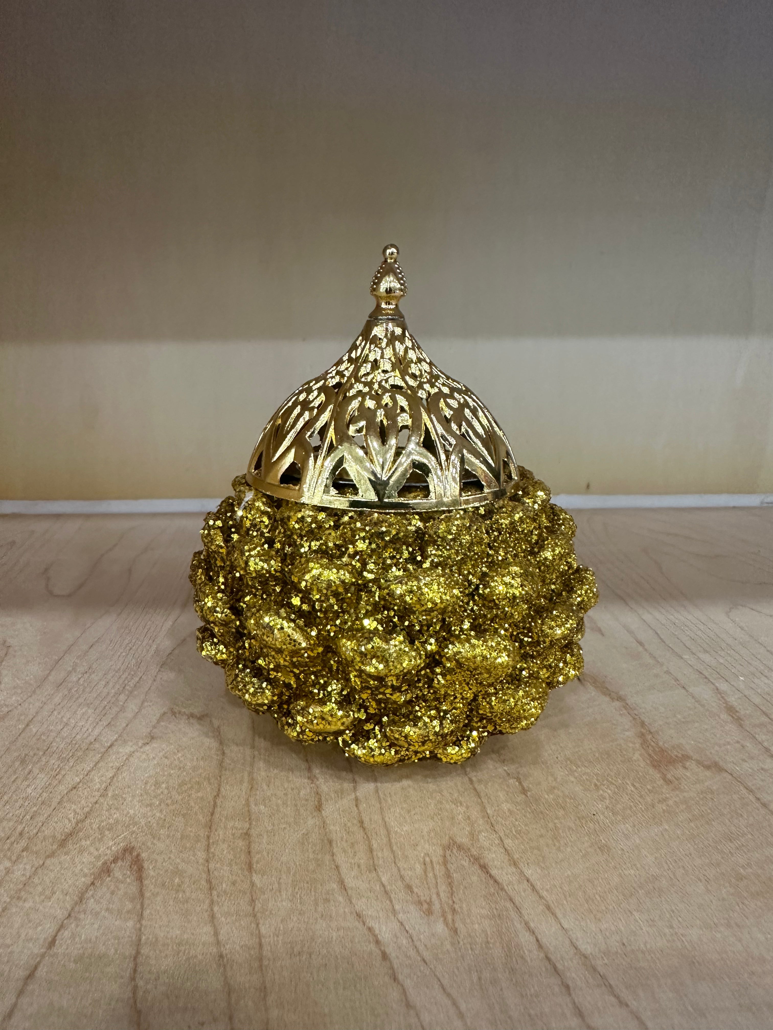 Golden Cone Incense Burner