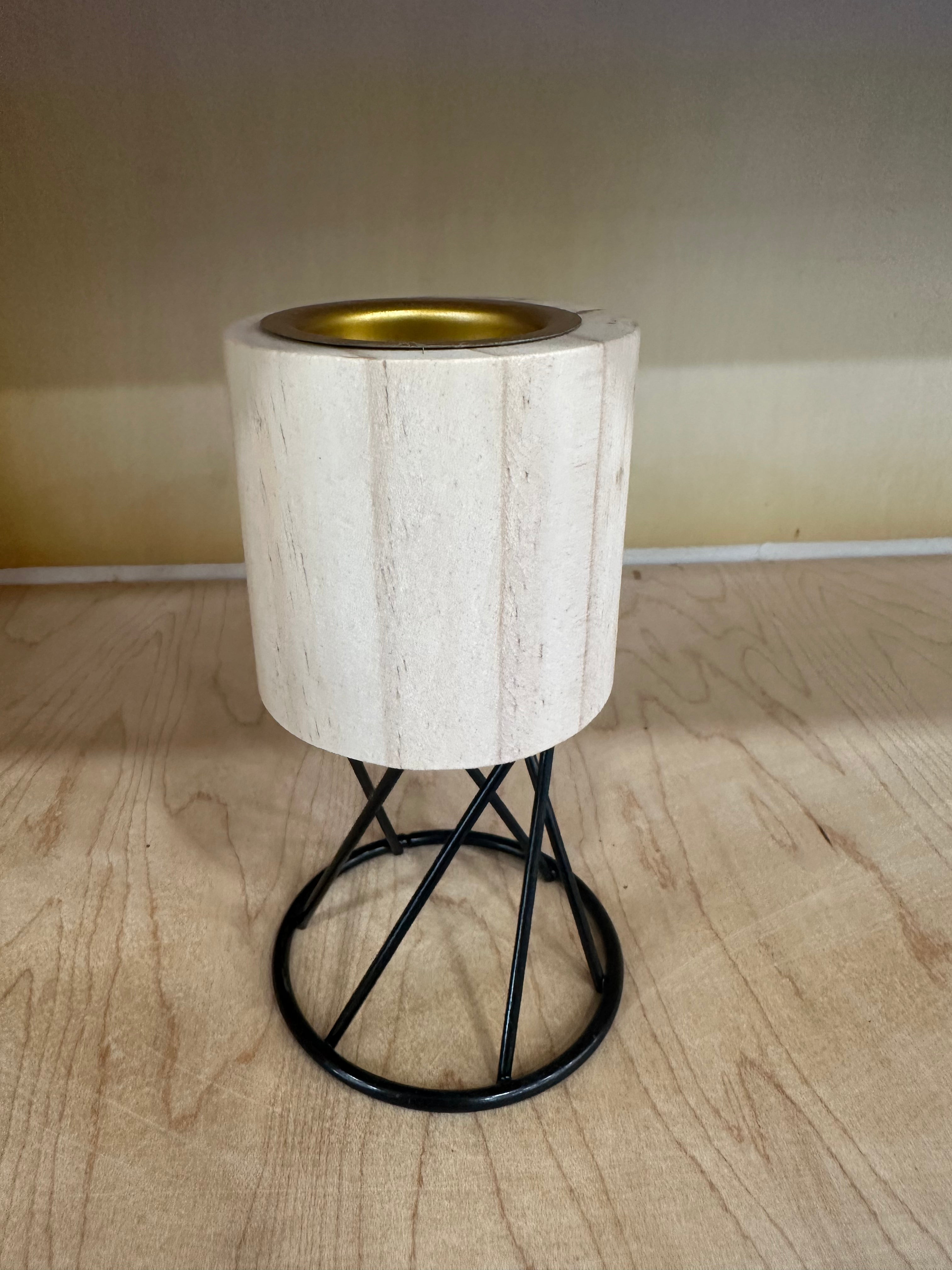 Incense Burner with Black or Gold Stand