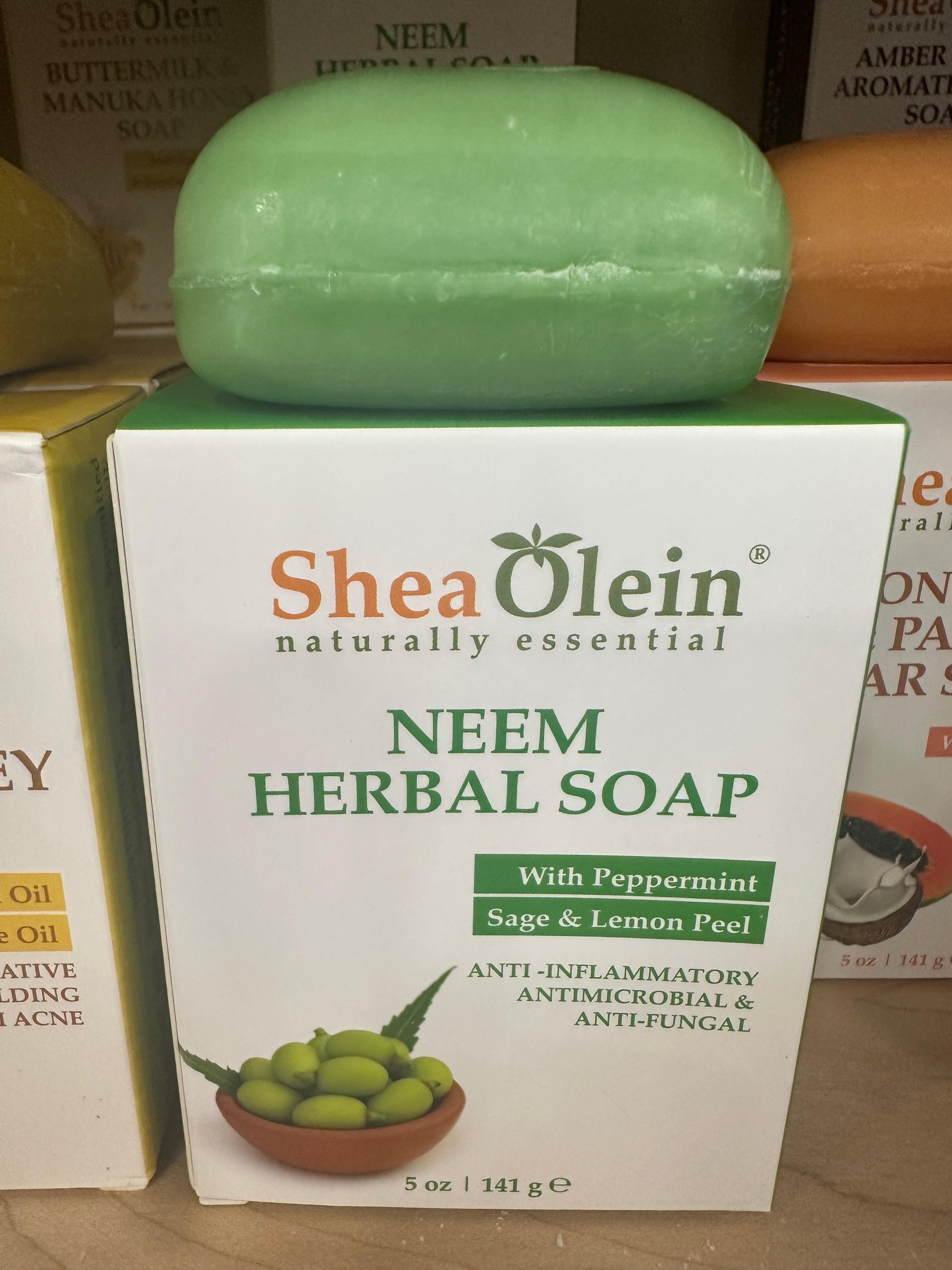 Shea Olein Naturally 5oz Bar Soap