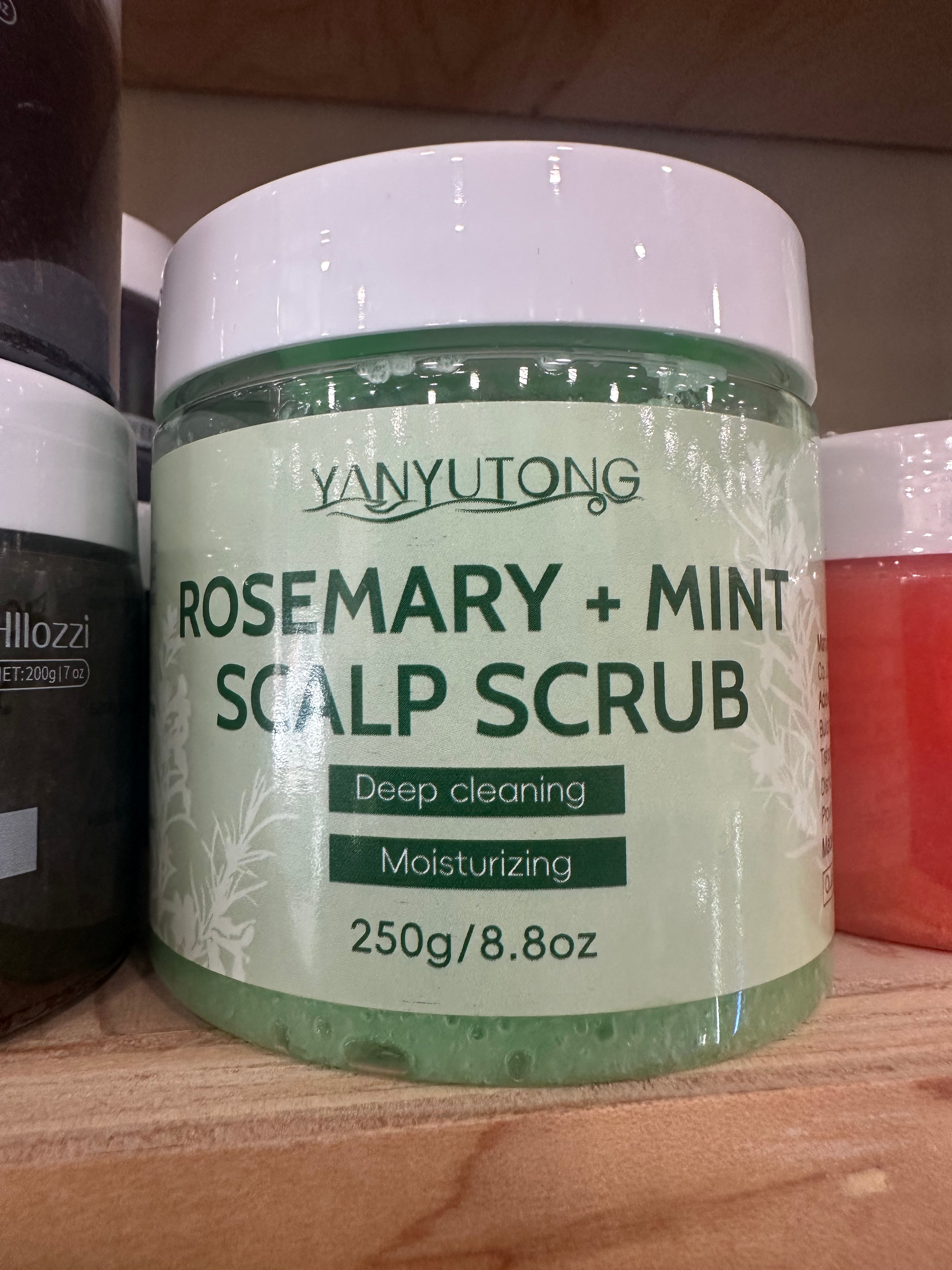 Rosemary + Mint Scalp Scrub
