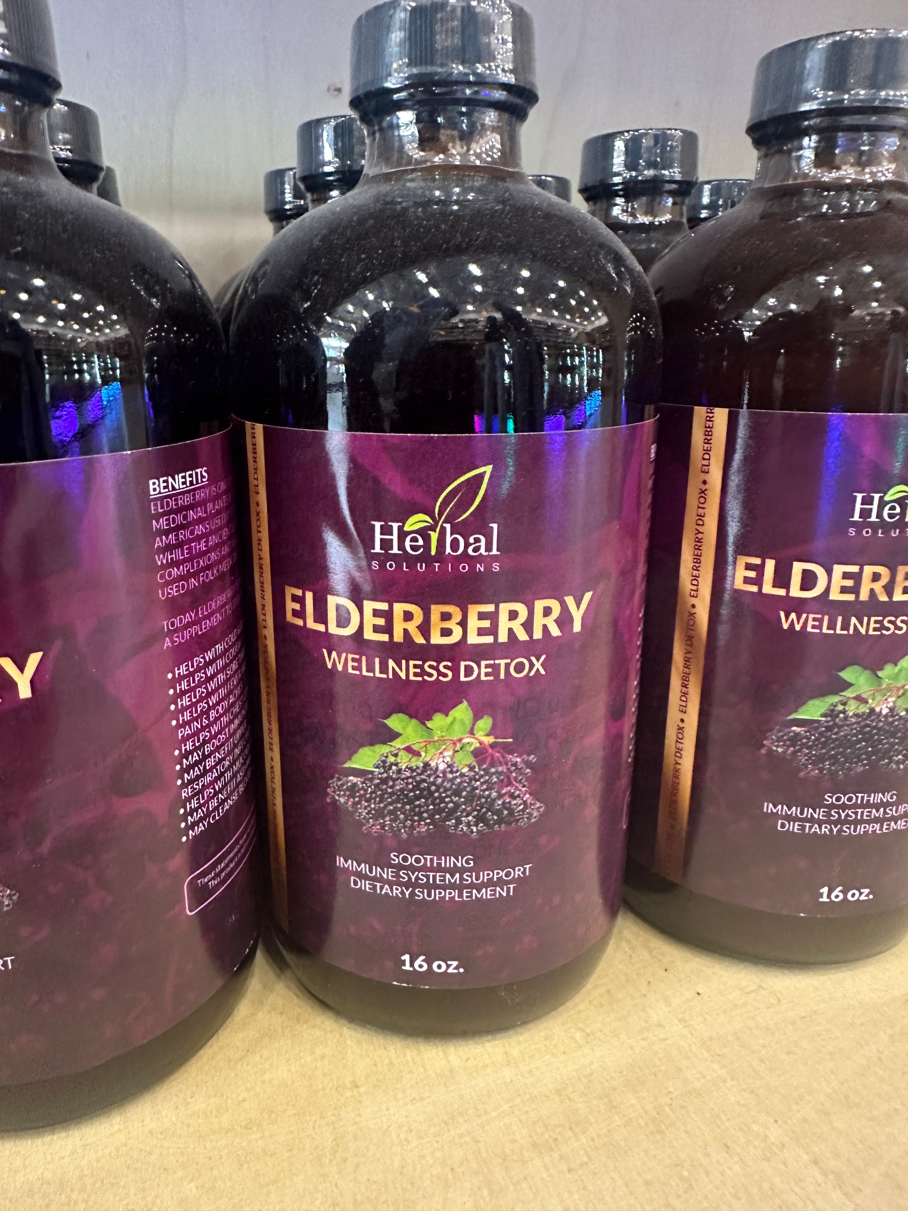 Elderberry Wellness Detox Supplement
