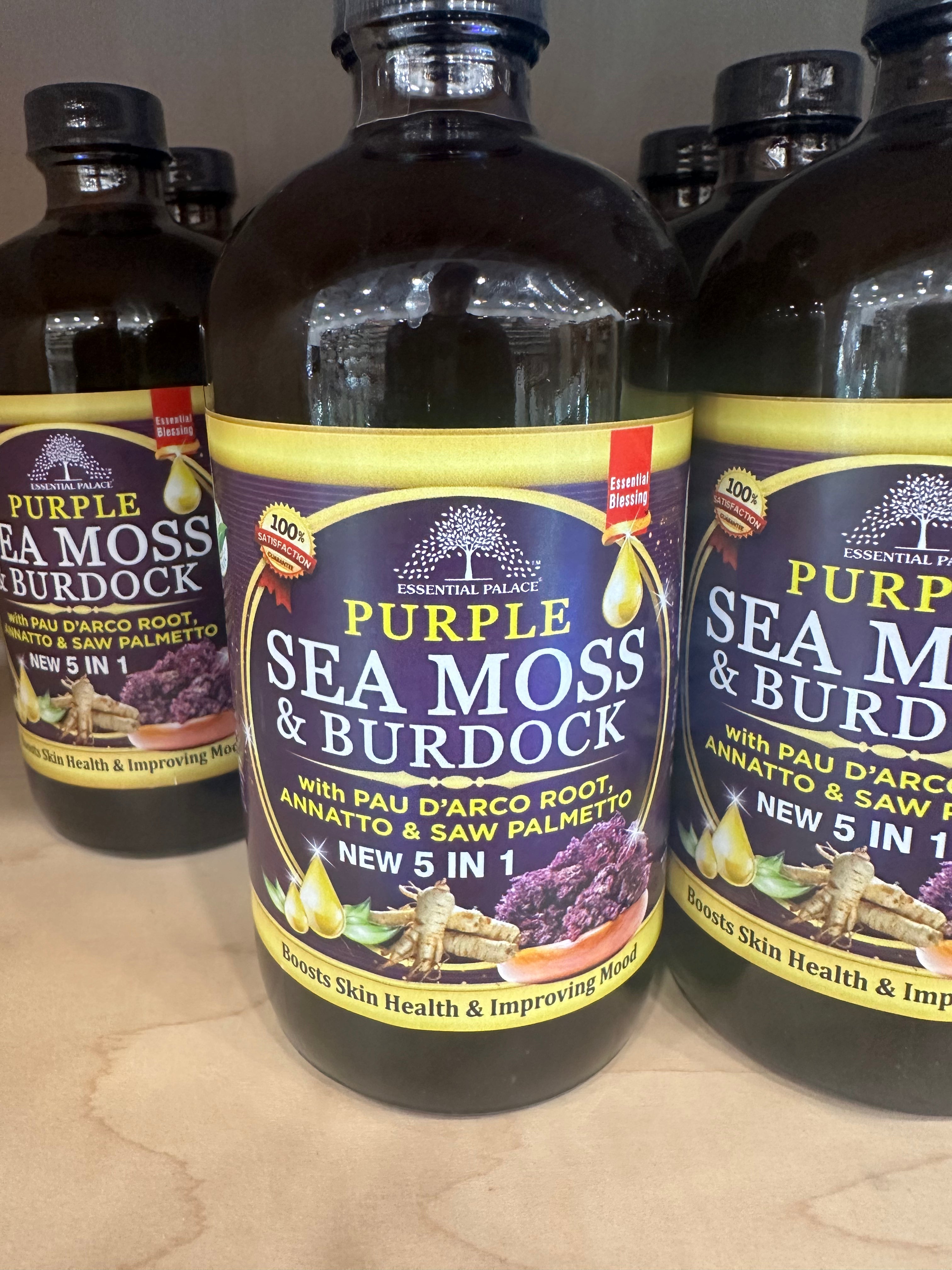 Purple Sea Moss & Burdock