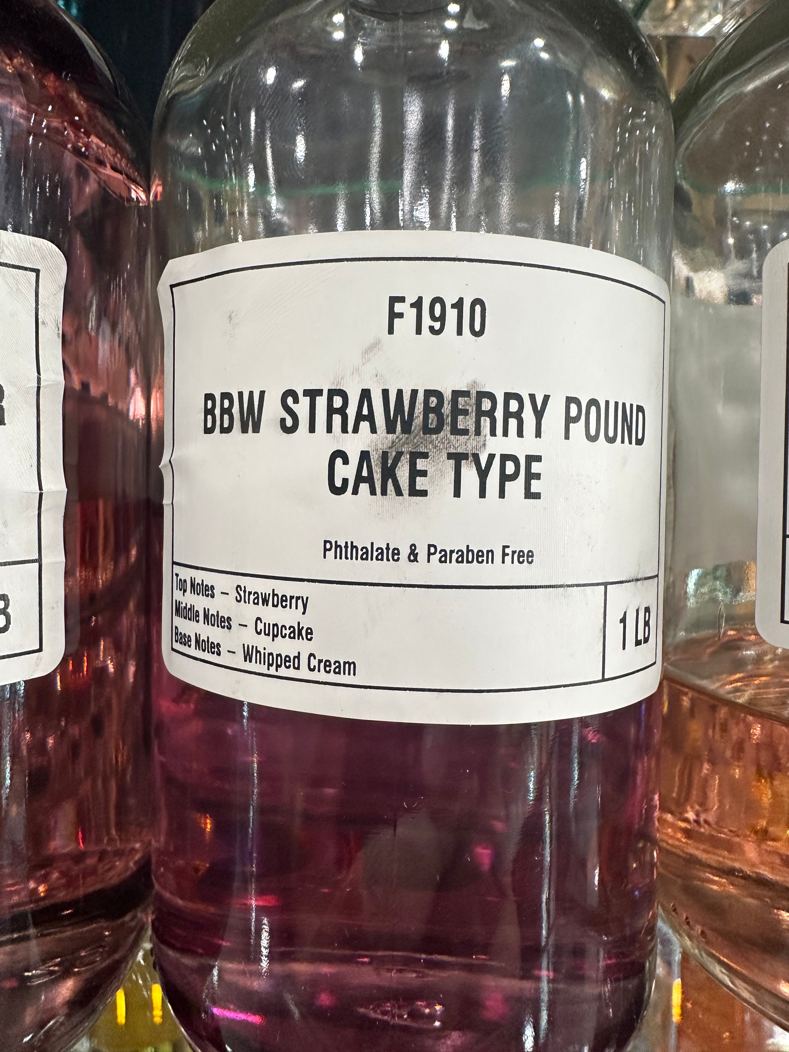BBW Strawberry Pound Cake